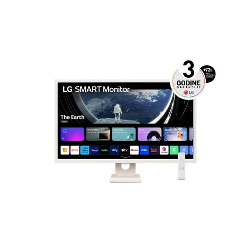 Monitor LG 27SR50F-W, 27" Smart monitor, 2xHDMI, zvuč. 27SR50F-W.AEU slika 2