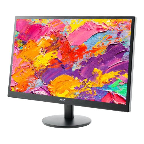 Monitor 23.6" AOC M2470SWH VA/1920x1080/60Hz/5ms GtG/VGA,HDMIx2/VESA/zvucnici/crna slika 2