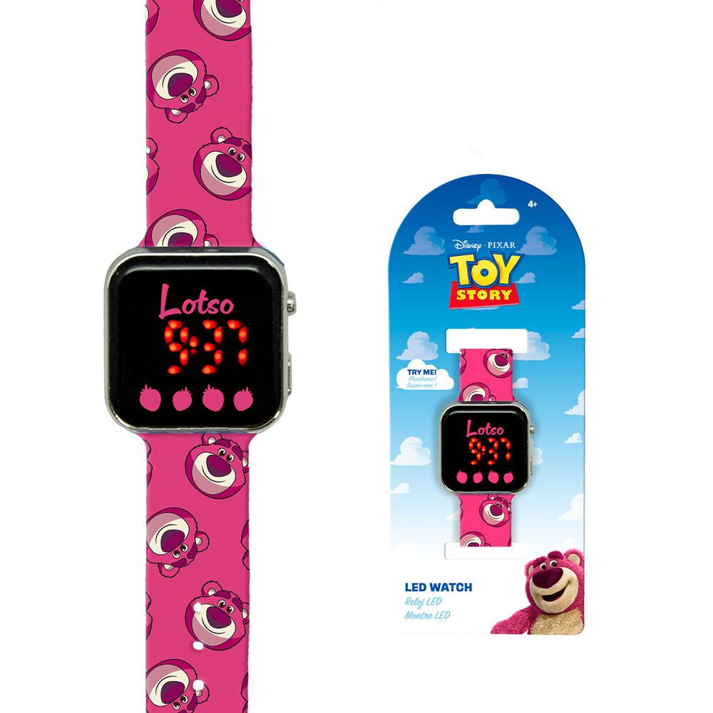 Reloj LED Lotso Toy Story Disney Pixar slika 1