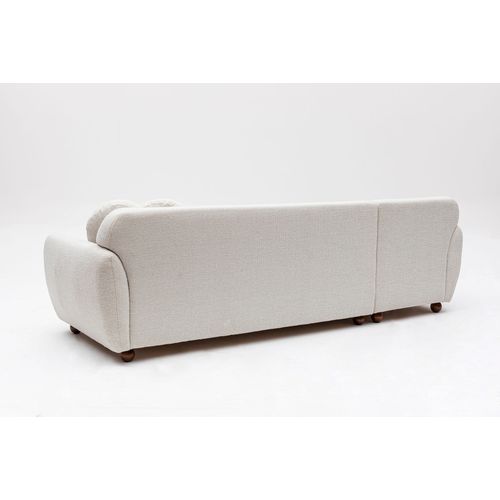 Atelier Del Sofa Kutna garnitura EDDY bijela desni kut, Eddy Corner Left (CHL-3R) - White slika 3