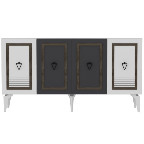 Asya - White, Anthracite, Walnut White
Anthracite
Walnut Console slika 4