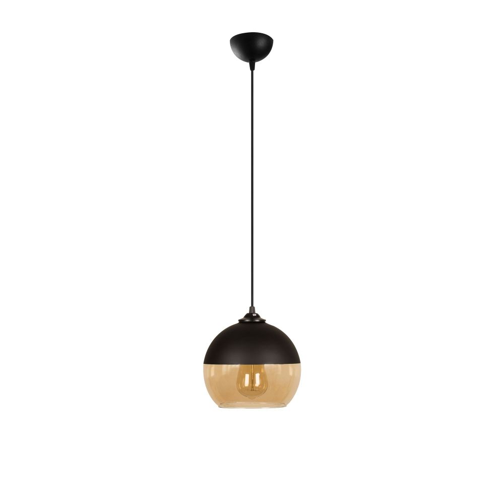 Camini - MR - 869 Crni Luster sa Medenim Detaljima slika 3