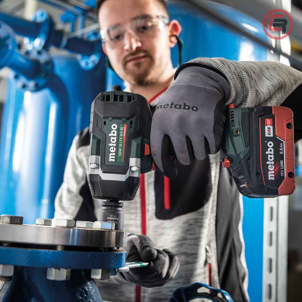 Metabo Odvijač Udarni Aku SSW 18 LTX 800 BL – 1/2" (bez baterije i punjača) – 602403850 slika 6