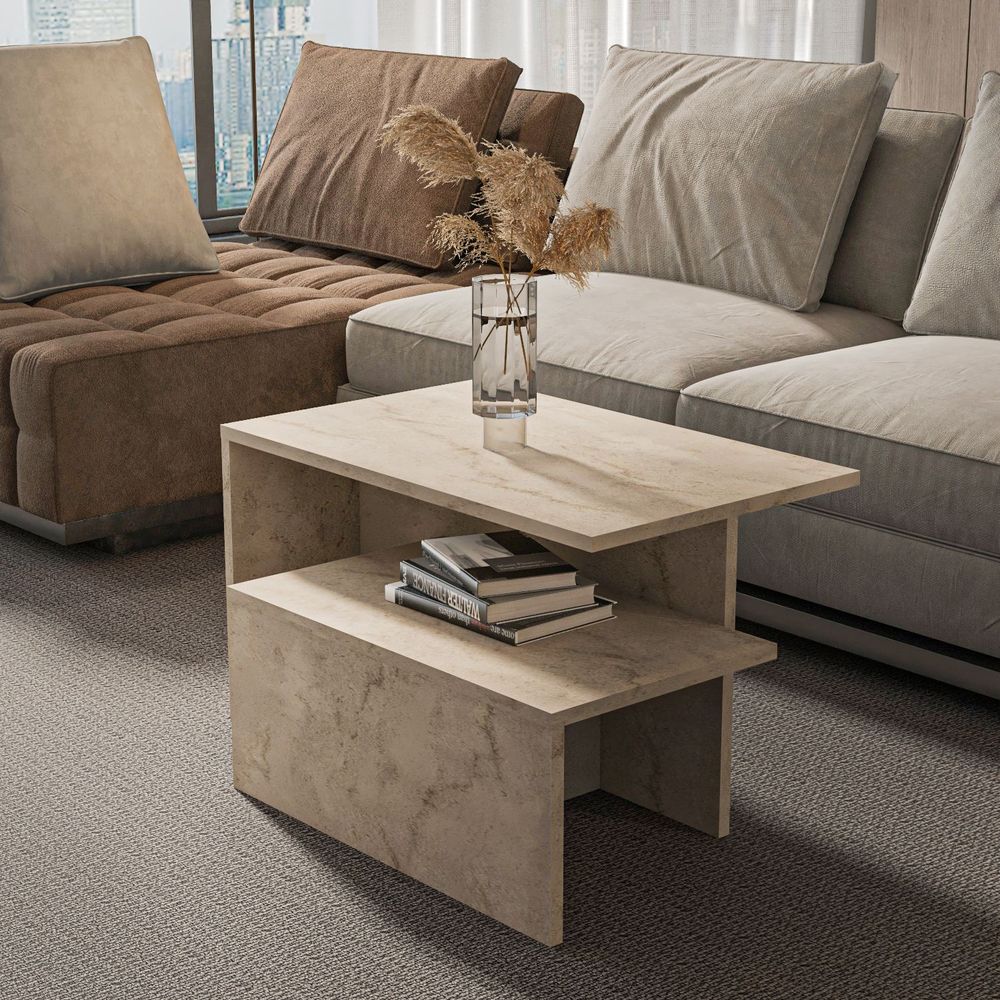 Nesting table Twins - Travertine (2 komada) slika 2