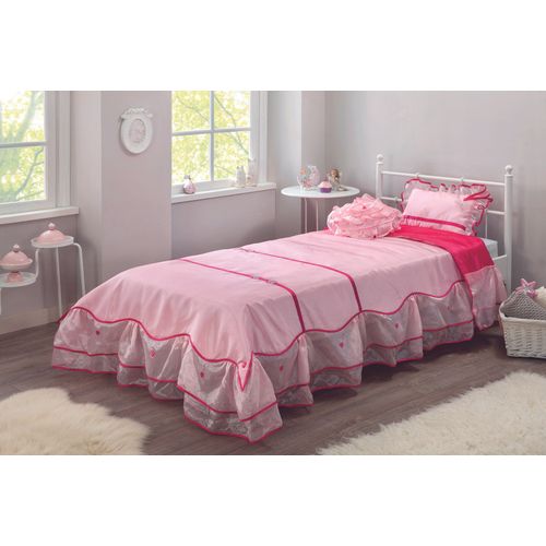 Lady (90-100 Cm) Pink Young Bedspread Set slika 1