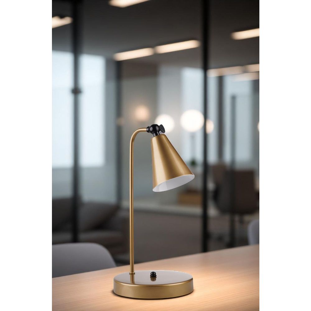 Opviq Stolna lampa 342, zlatna slika 2