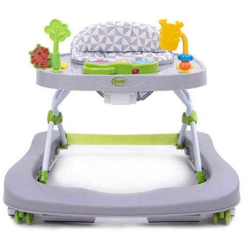 4BABY hodalica Walk’n Push Grey slika 1