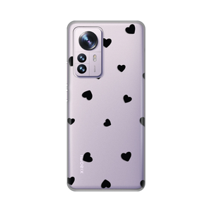 Torbica Silikonska Print Skin za Xiaomi 12 Pro Hearts