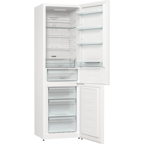 Gorenje NRK6202AW4 Kombinovani frižider, NoFrost, Visina 200 cm, Širina 60 cm, Bela boja slika 3