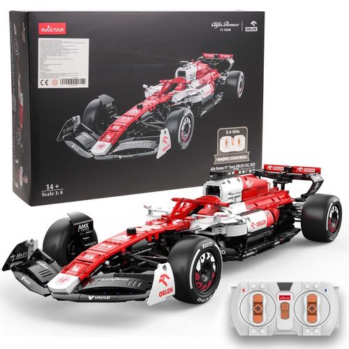 Licencirana formula na daljinsko upravljanje i sastavljanje 1:8 Alfa Romeo F1 C42  R/C RASTAR- 2261 element slika 6