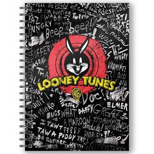 Looney Tunes Bug Bunny A5 3D Notebook