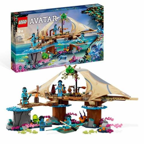 Igra Gradnje Lego 75578 Metkayina Reef Home 528 Dijelovi slika 1