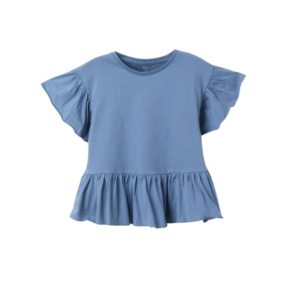 Zippy Majica kratkih rukava za djevojčice Jeans, Blue slika 1