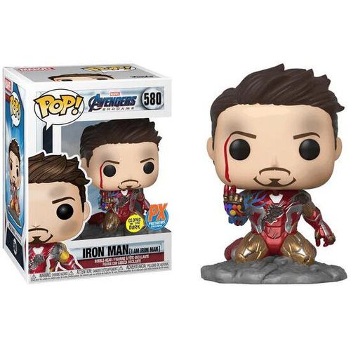 POP figure Marvel Avengers Endgame I Am Iron Man Exclusive slika 2