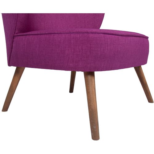 Bienville - Purple Purple Wing Chair slika 7