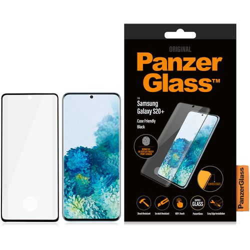 Panzerglass zaštitno staklo za Samsung Galaxy S20+ case friendly fingerprint black slika 1