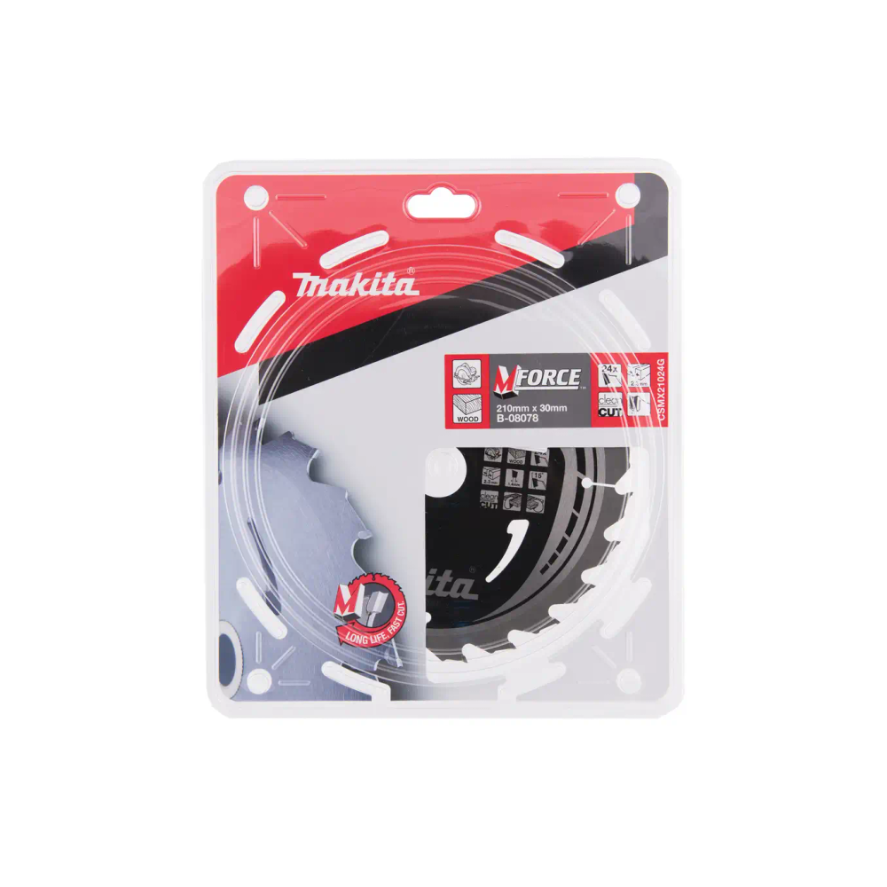 Makita - List / ploča za pilu M-Force 210x30 24Z (za drvo) B-32057 slika 2
