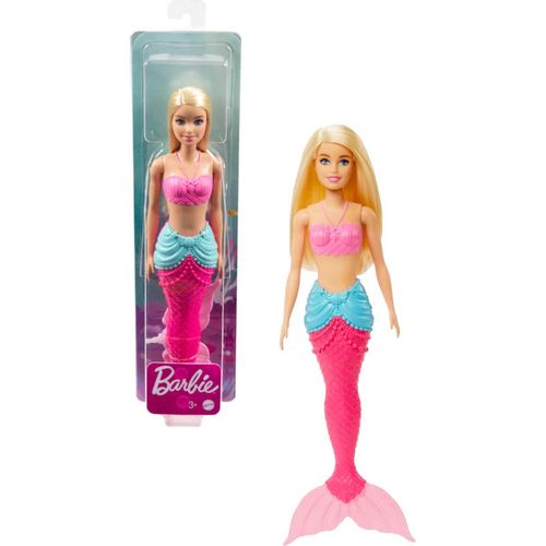 Barbie lutka sirena roze slika 1