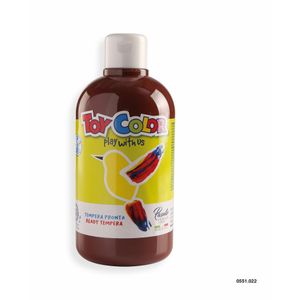 Toy Color smeđa tempera 500 ml