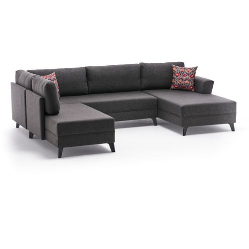 Atelier Del Sofa Eris - Antracit Ugao Sofa-Krevet slika 10