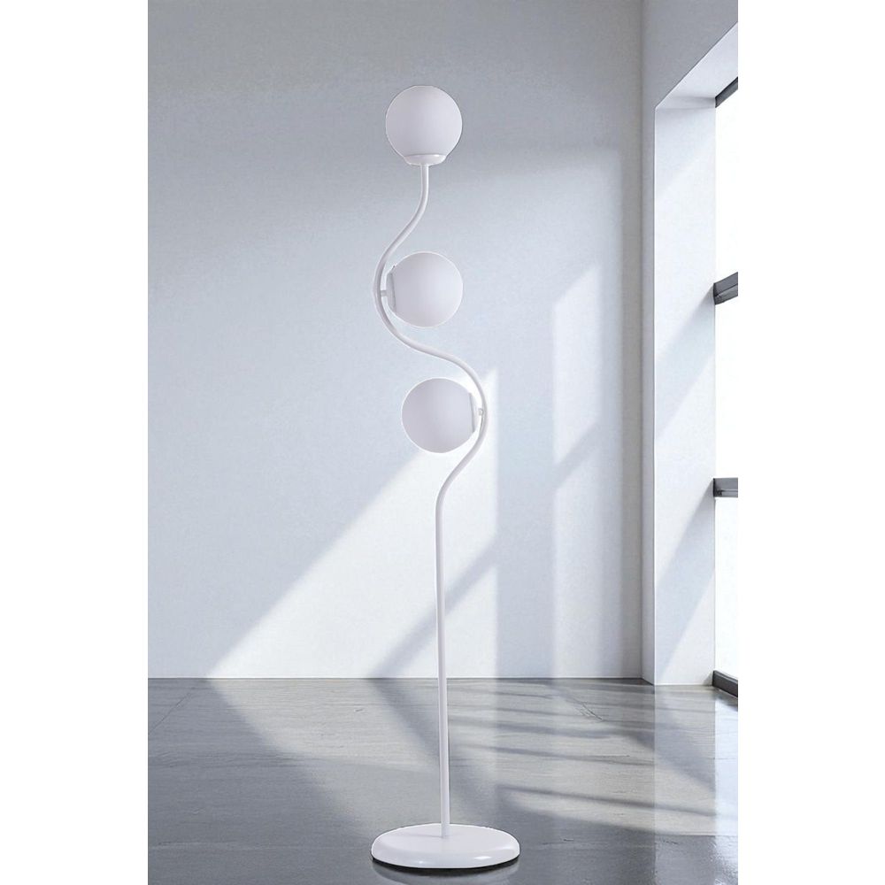Opviq Podna lampa 005, bijela slika 1