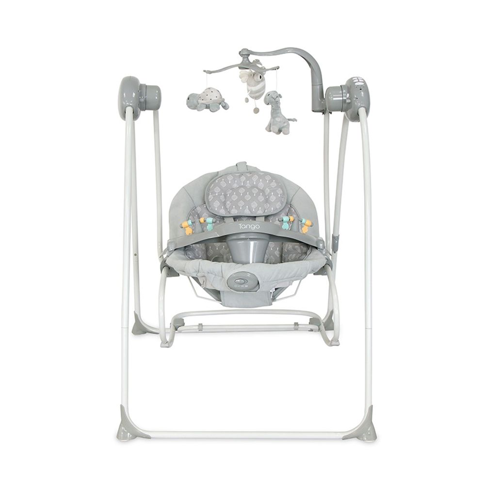 Lorelli Električna ljuljačka za bebe Tango 2U1, Grey Trees slika 2