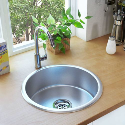 Kuhinjski sudoper s cjedilom i sifonom od nehrđajućeg čelika slika 21