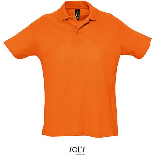 SUMMER II muška polo majica sa kratkim rukavima - Narandžasta, XXL  slika 5