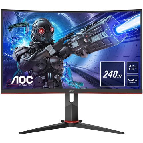 AOC C32G2ZE 31.5'' zakrivljeni gaming monitor 240Hz slika 1