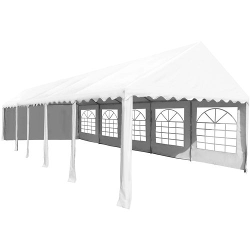 Vrtni šator od PVC-a 5 x 10 m bijeli slika 17