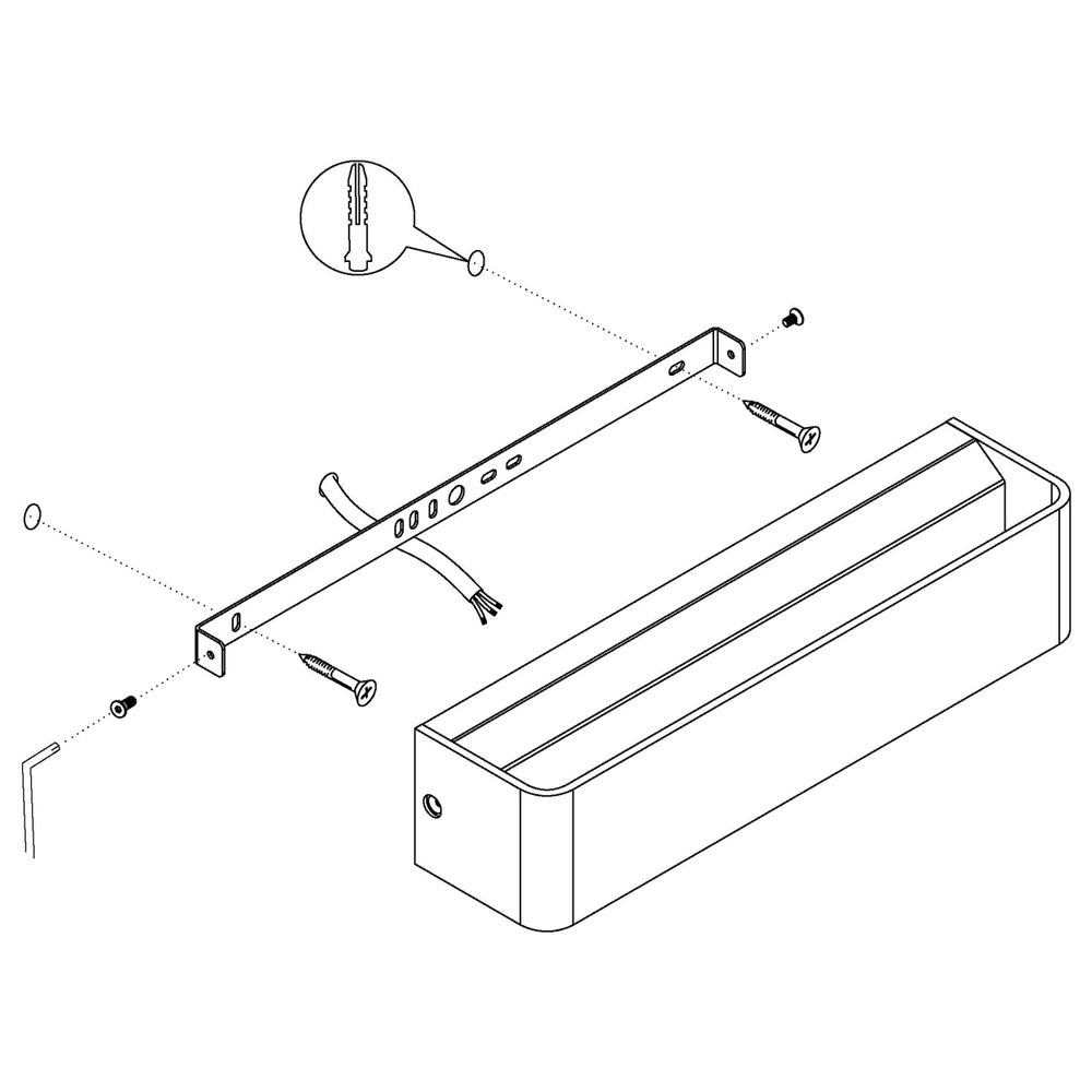 Eglo Sania 4 Zidna LED Lampa, 12W, 1400lm, Bijela slika 5