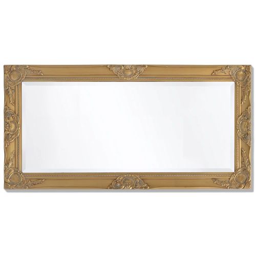 Zidno Ogledalo Barokni stil 100x50 cm Zlatna boja slika 14