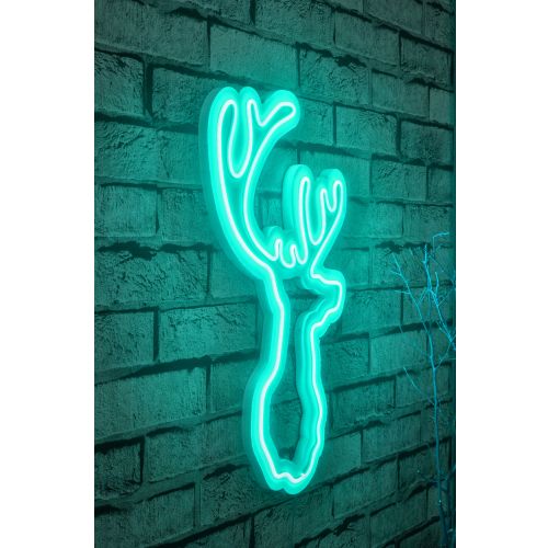 Wallity Ukrasna plastična LED rasvjeta, Deer - Blue slika 1