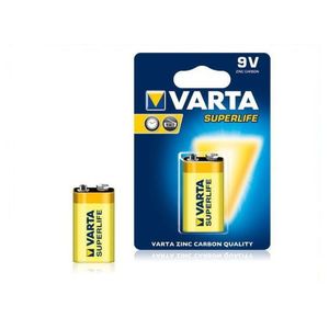 Baterija 9V VARTA SuperLIFE 6F22