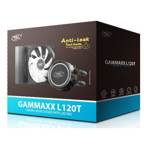 DeepCool GAMMAXX L120T BLUE * vodeno hladjenje, Fan 1800rpm, LGA115xx/LGA1366/AMD AM4/AM3/FM2+(4039) slika 4