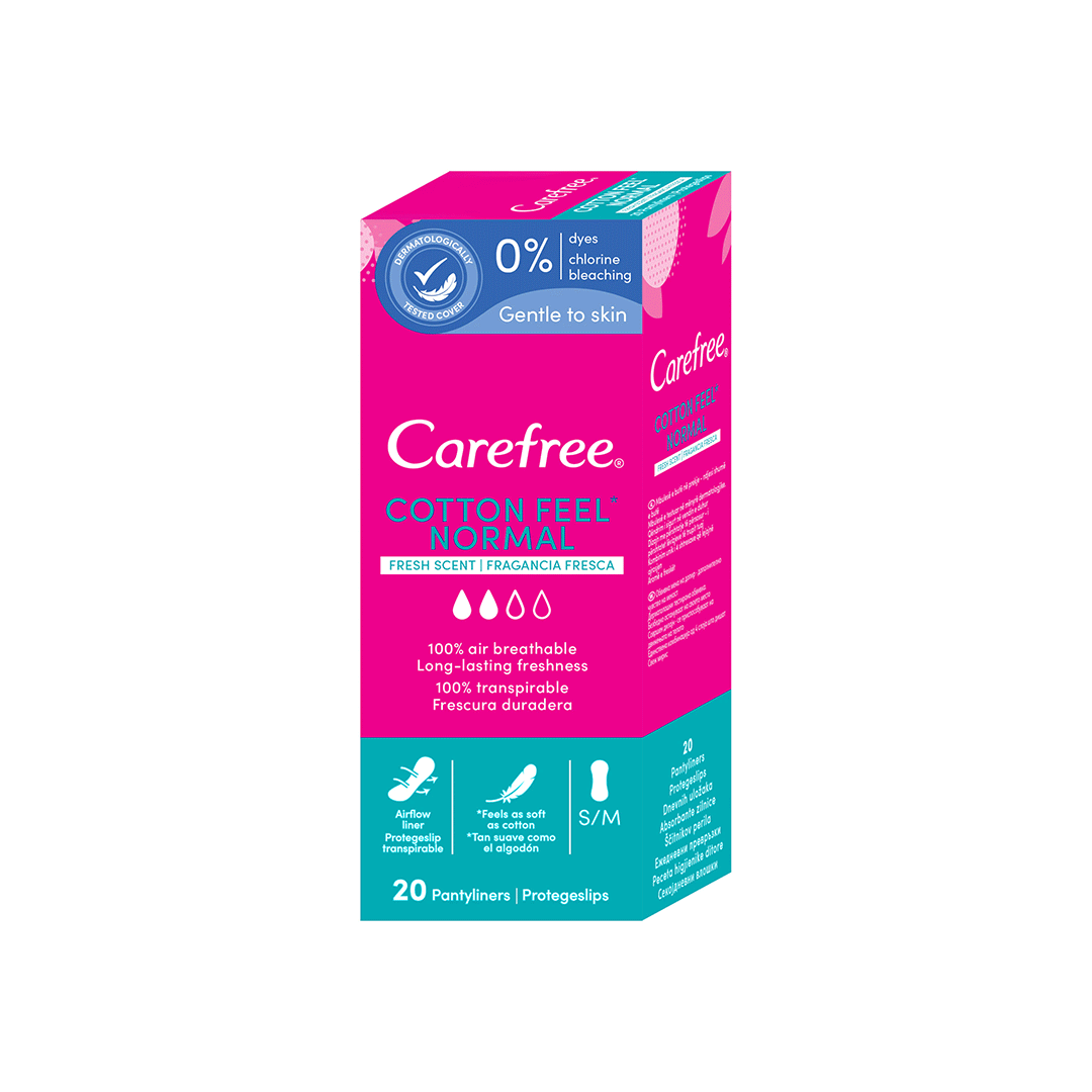 CAREFREE COTTON FRESH Dnevni Ulošci - 20 Komada slika 1
