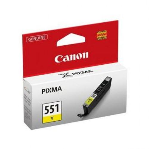 Tinta Canon CLI-551, yellow, 344 str. / 7 ml slika 1