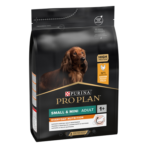 PRO PLAN  Small&Mini Adult Dog Everyday Nutrition, bogato piletinom, 3 kg slika 1