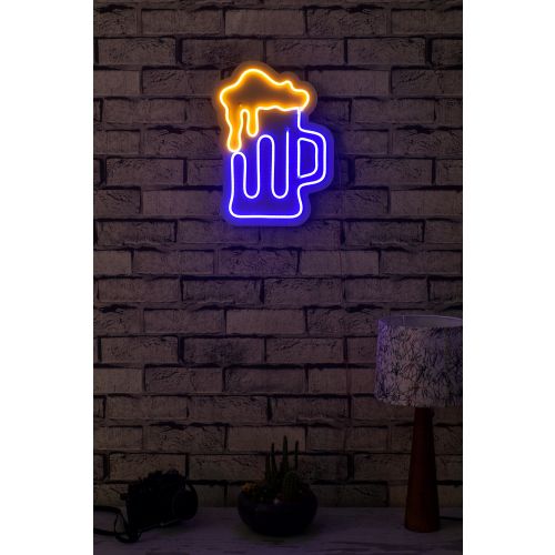 Beer Glass - BlueYellow BlueYellow Decorative Plastic Led Lighting slika 3