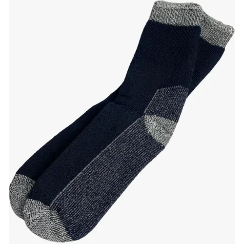 MERINO RAMS Vunene čarape 3/1 teget slika 4