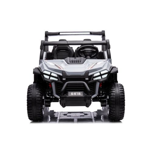 Buggy na akumulator S618 4x4 - dvosjed - sivi slika 7