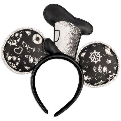 Loungefly Disney Mickey Mouse Steamboat Willie headband slika 1