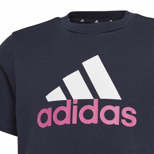 Dječja Majica Kratkih Rukava Adidas Essentials - Tamno plava (15-16 godina) slika 3