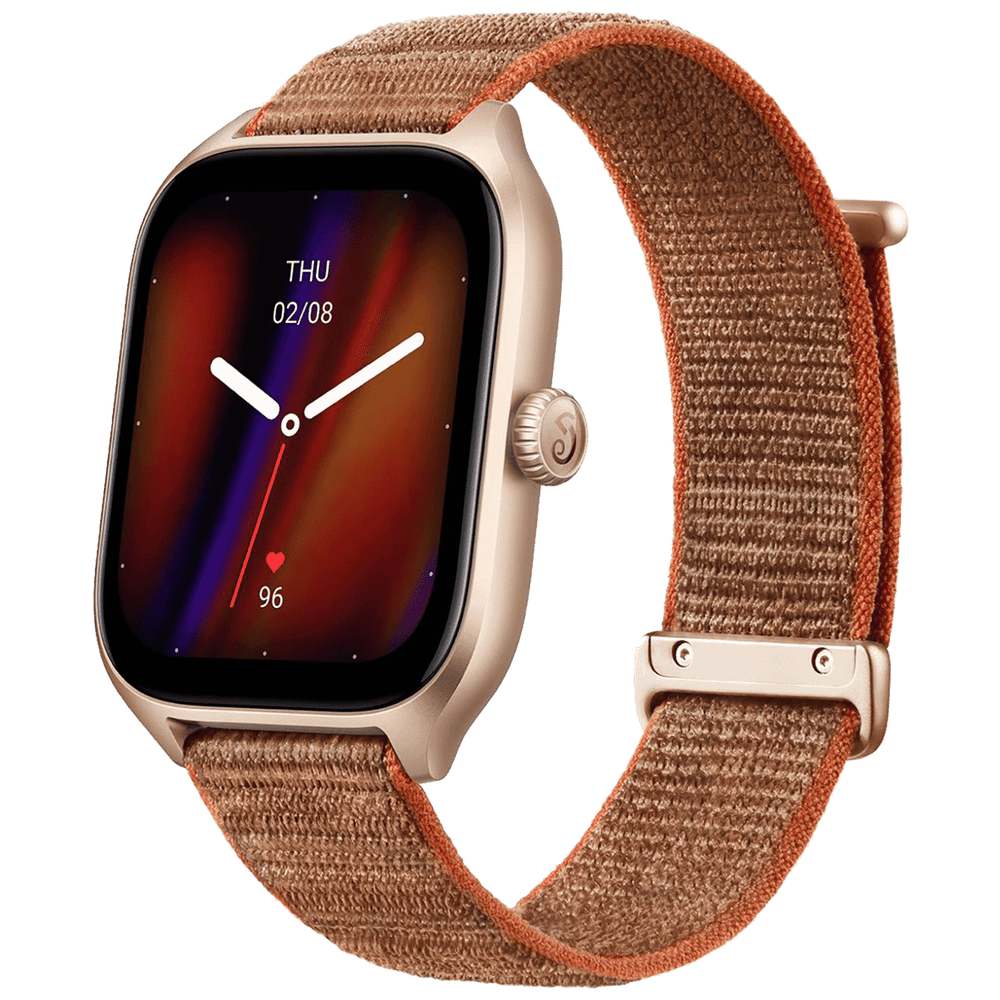 Xiaomi SAT pametni, 1.75" AMOLED, vodootporan 5ATM, BT - Amazfit GTS 4 Autumn Brown slika 1