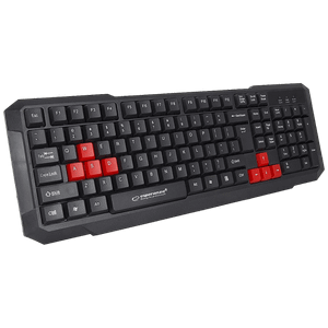 Esperanza Tastatura , gaming, USB, Aspis Red - EGK102R