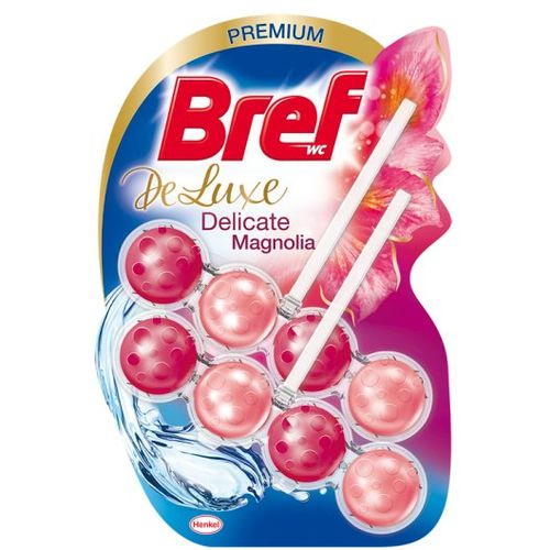 Bref DeLuxe osvježivač WC šolje Magnolia 2x50g slika 1