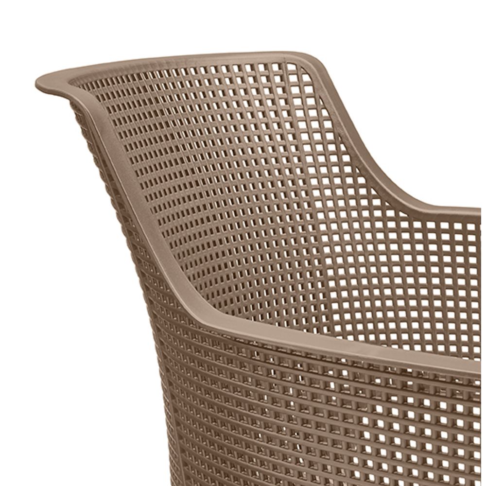 Keter vrtna stolica ELISA, capuccino, 53 x 62 x 78 cm slika 5
