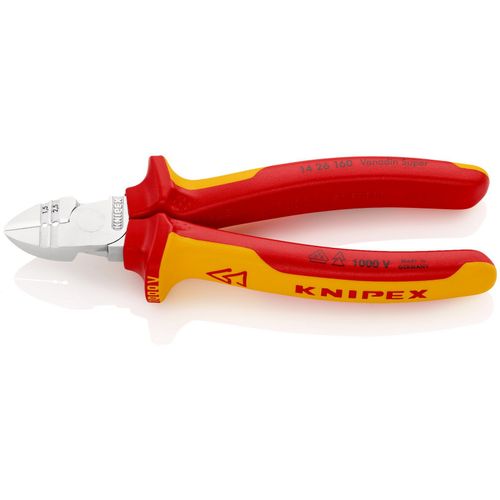 Knipex klešta za skidanje izolacije sa bočnim sečenjem 1000V VDE 160mm 14 26 160 slika 1