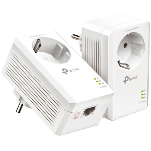 TP-Link TL-PA7017PKIT AV1000 Passthrough Powerline KIT slika 1