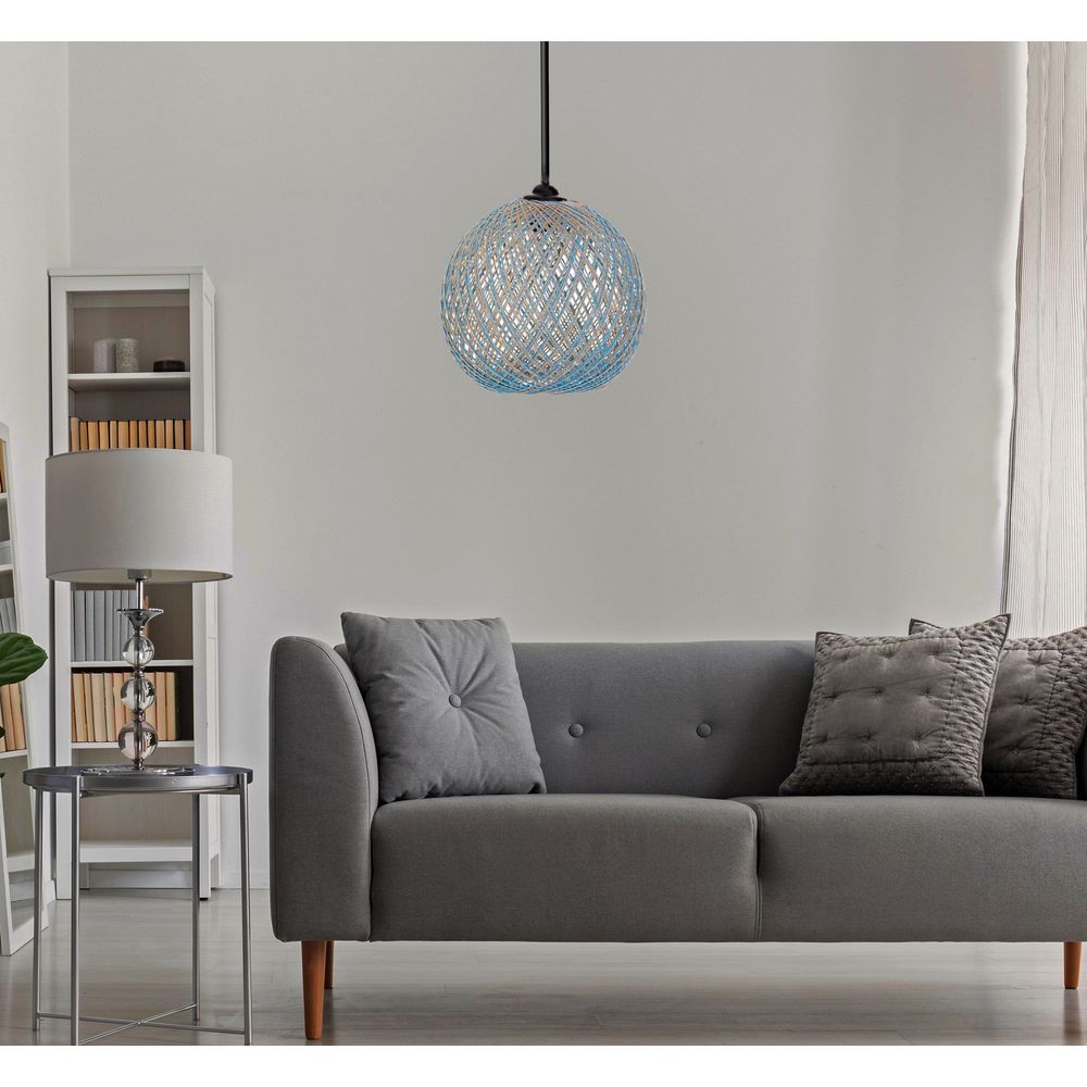Luster 190 – JM – boje: plava smeđa slika 2